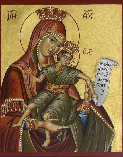 Vierge de Tendresse couronnée